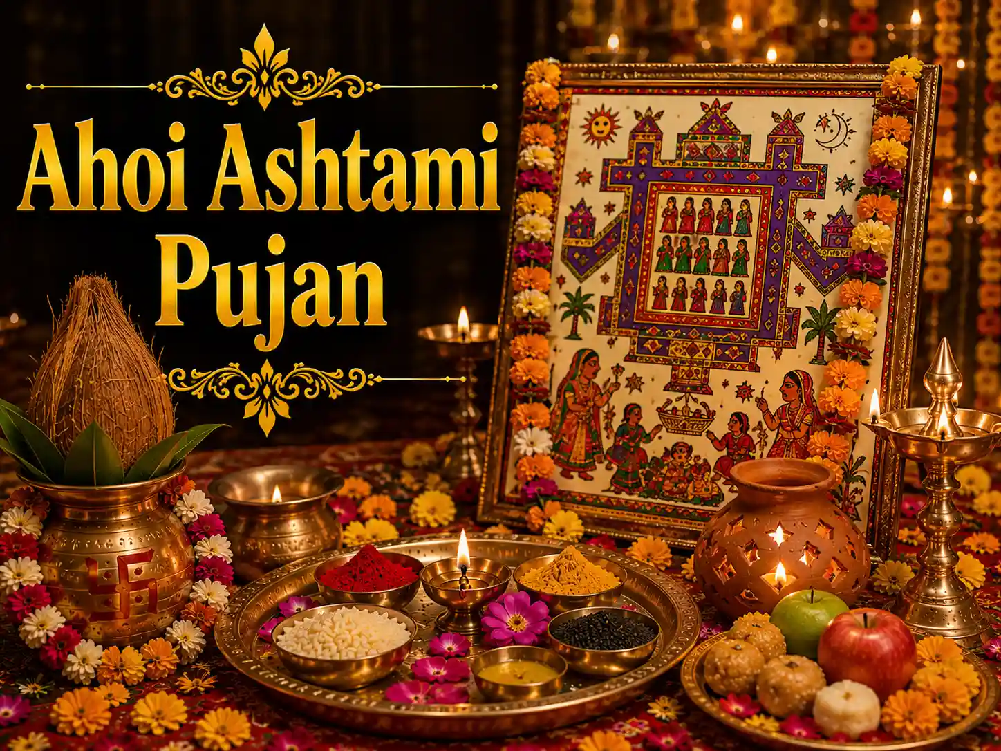 Ahoi Ashtami Pujan