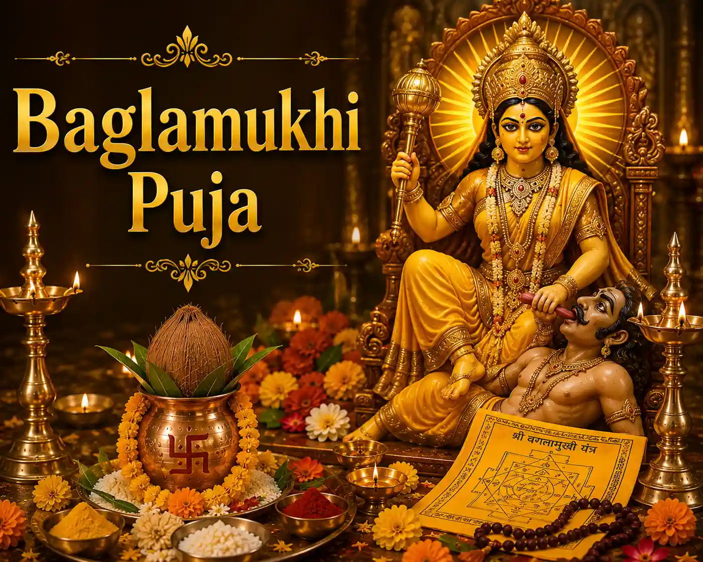 Baglamukhi Puja