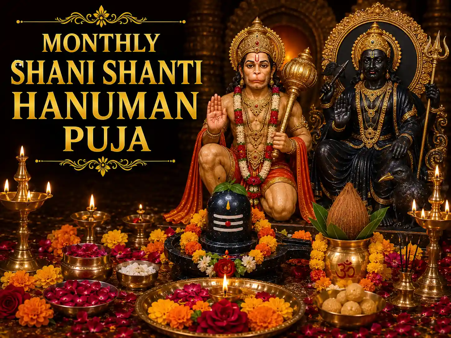 Monthly Shani Shanti Hanuman Puja